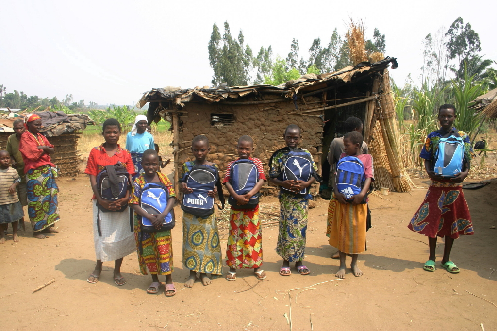 Mon sac d&#039;école au Burundi